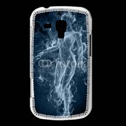 Coque Samsung Galaxy Trend Femme en fumée de cigarette