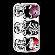 Coque Samsung Galaxy Trend Tête de mort billard