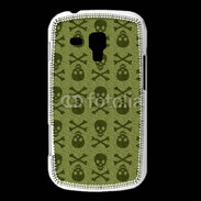 Coque Samsung Galaxy Trend Fond tête de mort 7