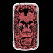 Coque Samsung Galaxy Trend Tête de mort 8