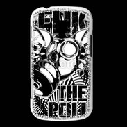 Coque Samsung Galaxy Trend Tête de Mort Police