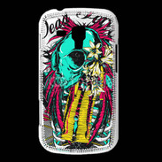 Coque Samsung Galaxy Trend Tête de Mort Dead Serious