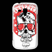 Coque Samsung Galaxy Trend Tête de Mort Bug Addicted