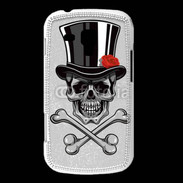 Coque Samsung Galaxy Trend Tête de Mort avec classe