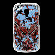 Coque Samsung Galaxy Trend Tête de Mort Traficant