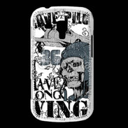 Coque Samsung Galaxy Trend Pilote Tête de mort