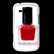 Coque Samsung Galaxy Trend Vernis rouge esthéticienne