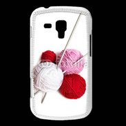 Coque Samsung Galaxy Trend Tricot et couture