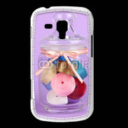 Coque Samsung Galaxy Trend Bonbonne de ruban couture 