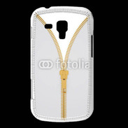 Coque Samsung Galaxy Trend Fermetures éclaires coutures 2