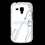 Coque Samsung Galaxy Trend Hôtesse de l'air 2