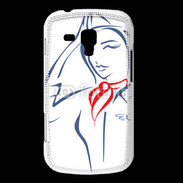 Coque Samsung Galaxy Trend Hôtesse de l'air 4