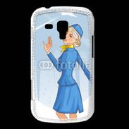 Coque Samsung Galaxy Trend Hôtesse de l'air 6