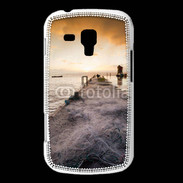 Coque Samsung Galaxy Trend Filet de pêche sur ponton pêcheur
