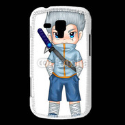 Coque Samsung Galaxy Trend Chibi style illustration of a superhero 2