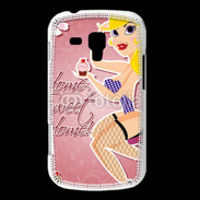 Coque Samsung Galaxy Trend Dessin femme sexy style Betty Boop
