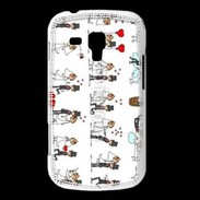 Coque Samsung Galaxy Trend Bande dessinée de mariés
