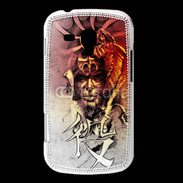 Coque Samsung Galaxy Trend Visage de guerrier en dessin 60
