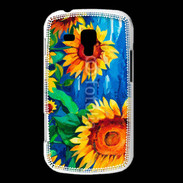 Coque Samsung Galaxy Trend Peinture de tournesol