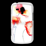 Coque Samsung Galaxy Trend Peinture de Coquelicots 25