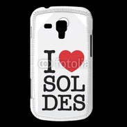 Coque Samsung Galaxy Trend J'aime les soldes