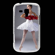 Coque Samsung Galaxy Trend Danseuse classique avec gants de boxe