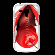 Coque Samsung Galaxy Trend Cerise et bouche 2