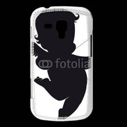 Coque Samsung Galaxy Trend Silhouette Cupidon