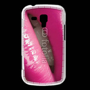 Coque Samsung Galaxy Trend Lèvres roses