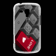Coque Samsung Galaxy Trend clavier love