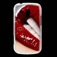 Coque Samsung Galaxy Trend Bouche fatale rouge