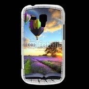 Coque Samsung Galaxy Trend Montgolfière et lavande 