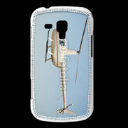 Coque Samsung Galaxy Trend Hélicoptère R44 blanc
