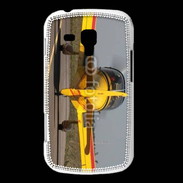Coque Samsung Galaxy Trend Cap 10 jaune sur taxiway