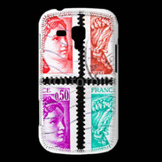 Coque Samsung Galaxy Trend Timbres Français
