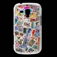 Coque Samsung Galaxy Trend Patchwork de timbres