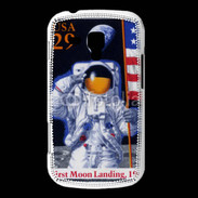 Coque Samsung Galaxy Trend Timbre anniversaire premier pas sur la lune USA