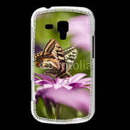 Coque Samsung Galaxy Trend Fleur et papillon