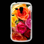 Coque Samsung Galaxy Trend Bouquet de roses multicouleurs
