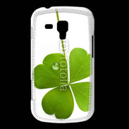 Coque Samsung Galaxy Trend Trèfle à 4 feuilles