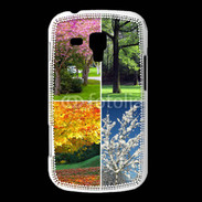 Coque Samsung Galaxy Trend Arbres 4 saisons