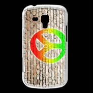 Coque Samsung Galaxy Trend Peace and love graffiti