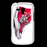 Coque Samsung Galaxy Trend Chaussure Converse rouge