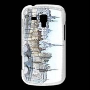 Coque Samsung Galaxy Trend Vintage Paris en dessin 2