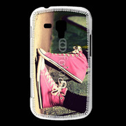 Coque Samsung Galaxy Trend Converses roses vintage