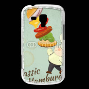 Coque Samsung Galaxy Trend Hamburger vintage