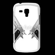 Coque Samsung Galaxy Trend Double flingue