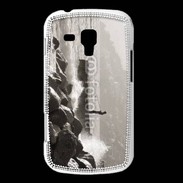 Coque Samsung Galaxy Trend Pêcheur noir et blanc