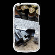 Coque Samsung Galaxy Trend Vintage fusil et cartouche