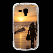 Coque Samsung Galaxy Trend Pécheur au levé du soleil